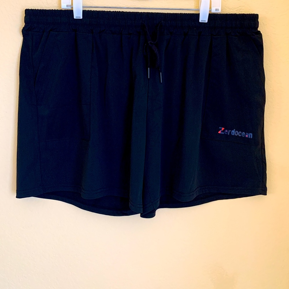 Zerdocean New With Tags Size 4X Black Shorts